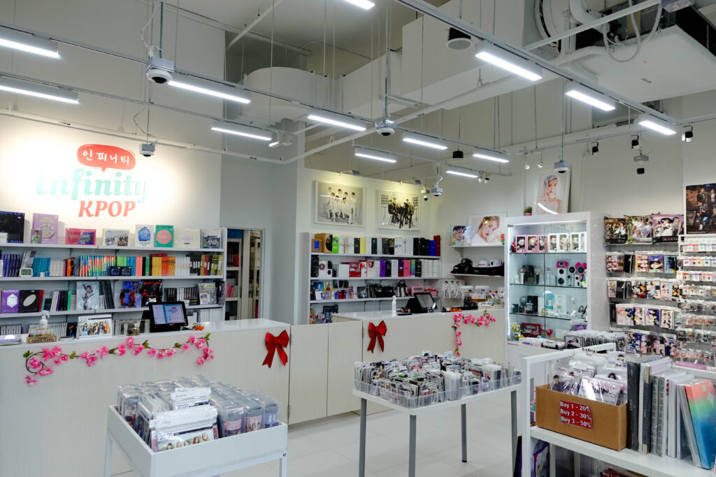 Kpop store in bugis